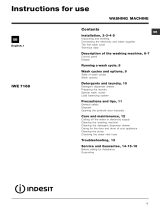 Indesit IWE 7168 B (UK) User manual