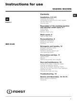 Indesit IWC 6145 (UK) User manual