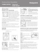 Hotpoint TVFM 70B GP (UK) User guide