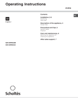 Scholtes SD12WHGAB User guide