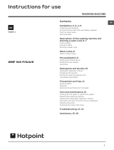 Hotpoint WMFG 8337 User guide