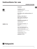 Hotpoint WMPG 742B UK User guide