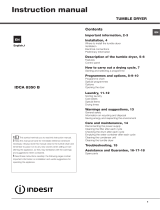 Indesit IDCA 8350 B ECO (UK) User guide