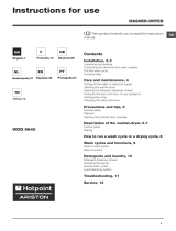 Ariston Hotpoint WDD 9640 User guide