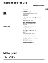 Hotpoint WMFG 651P UK User guide
