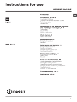 Indesit IWB 6113 ECO (UK) User guide