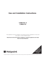 Hotpoint CH60ETC S User manual