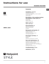 Hotpoint WMYL 6351 K UK User guide