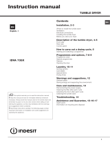 Hotpoint IDVA 735 X (AUS) User guide