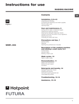 Hotpoint WMFL 853 P UK User guide