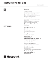 Hotpoint LTF 8M121 C UK User guide