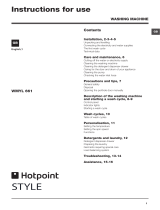 Hotpoint WMYL 661G UK User guide
