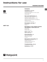 Hotpoint HE7F 451P UK User manual