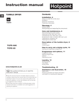 Hotpoint TCS 83B P (FR) User manual