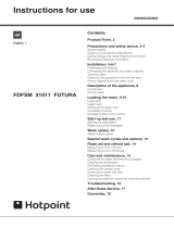 Hotpoint FDFSM 31011 SB User manual
