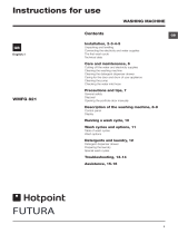 Hotpoint WMFG 821 User manual