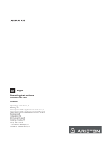 Hotpoint A6IMPA1 (X) AUS User guide