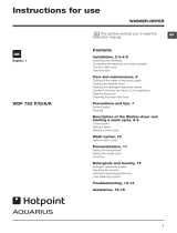 Hotpoint WDF 752P UK User guide