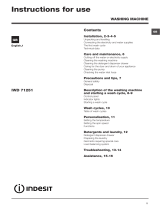 Indesit IWD 71251 ECO UK User guide