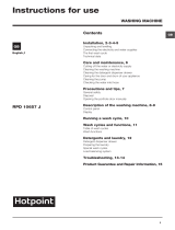 Hotpoint RPD 10657 JX UK User guide