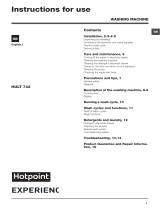 Hotpoint HULT 742P UK.M User guide