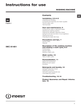 Indesit IWC 81481 ECO UK.M User guide