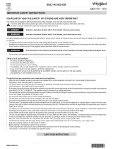 Whirlpool GMA 7510/IX User guide