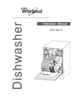 Whirlpool ADG 185 User manual