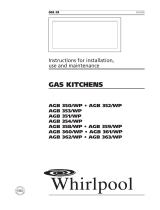 Whirlpool AGB 350/WP User guide