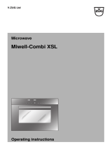 V-ZUG Miwell-Combi XSL User guide