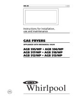 Whirlpool AGB 518/WP User guide