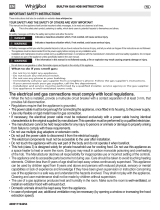 Whirlpool AKR 3701/IX User guide