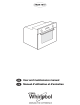 Whirlpool AKZM 7810/NB Owner's manual