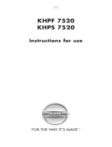 KitchenAid KHPF 7510/I/01 User guide