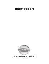 KitchenAid KCDP 9050/I User guide