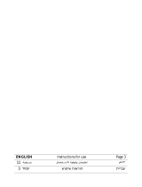 Whirlpool GSF 1351 BW-WS User guide