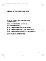 Whirlpool DWF 407 W User guide