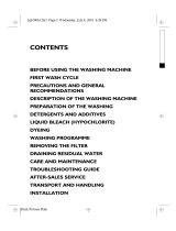 Bauknecht WA 3060 User guide