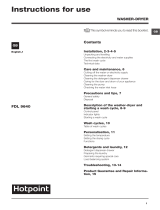Hotpoint F153357 User manual