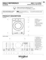 Whirlpool AWG 1112 S/PRO Owner's manual