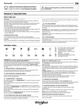 Whirlpool WHBS 92F LT K Daily Reference Guide