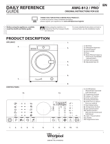 Whirlpool AWG 812/PRO UK User guide