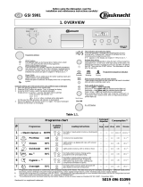 Bauknecht GSI 5991/1 IN LCD User guide