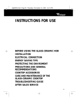 Whirlpool AKM 950/NE/01 User guide