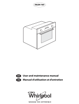 Whirlpool AKZM 769/NB User guide