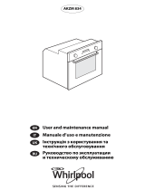 Whirlpool AKZM 834/IXL User guide