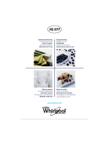 Whirlpool JQ 277 WH Owner's manual