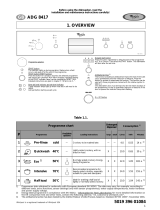 Whirlpool ADG 8417 IX Owner's manual