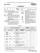 Whirlpool WP 89 User guide