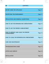 Whirlpool ARL 706/G User guide